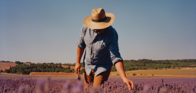 J&eacute;r&ocirc;me Boenle, o nosso produtor de lavanda