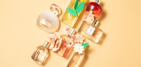 frasco de perfume luxo