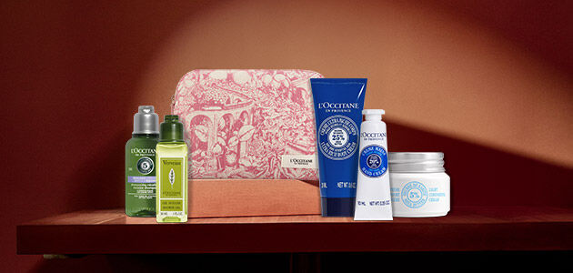 oferta bolsa 5 favoritos de beleza L'Occitane