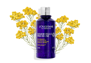água essencial immortelle precioso