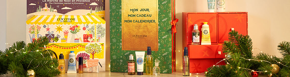 calendario do advento de produtos de beleza