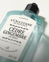 Gel de Duche C&egrave;dre Gingembre