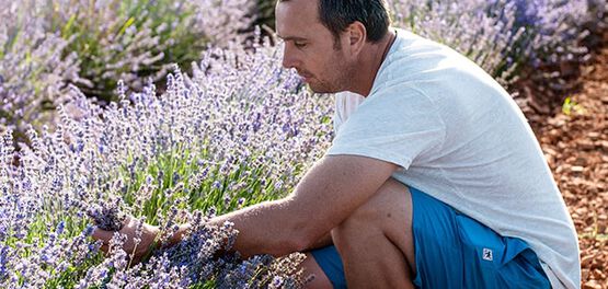 JEROME BOENLE - produtor de lavanda