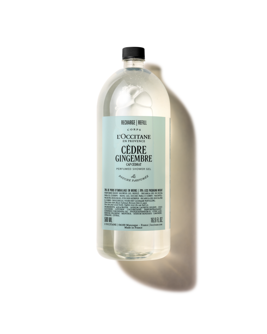 Ver a imagem 1/3 do produto Recarga Gel de duche C&egrave;dre Gingembre, , RECT