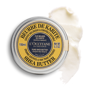 Manteiga de Karité Certificada Orgânica* e Aprovada Comércio Justo* Manteiga Pura 150ML 150 ml | L’Occitane en Provence
