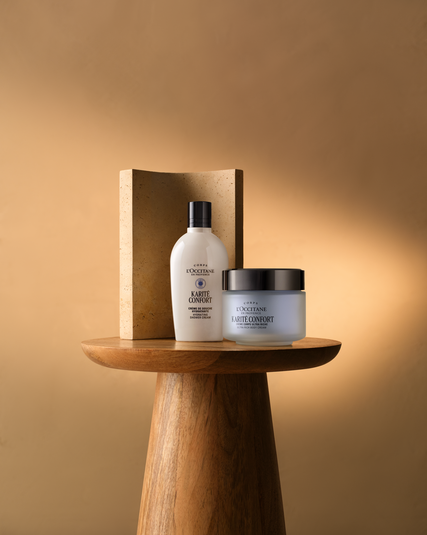 Ver a imagem 2/2 do produto Rotina Creme de Duche e Creme de Corpo Karit&eacute;, , RECT