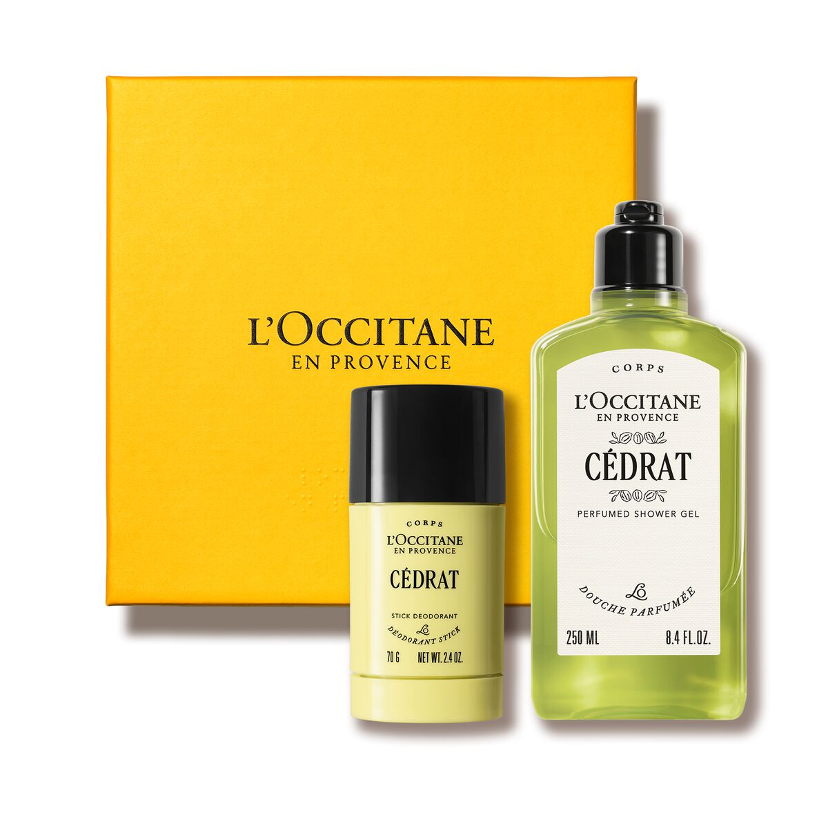 Duo Gel de Duche e Desodorizante Cédrat - L'Occitane en Provence