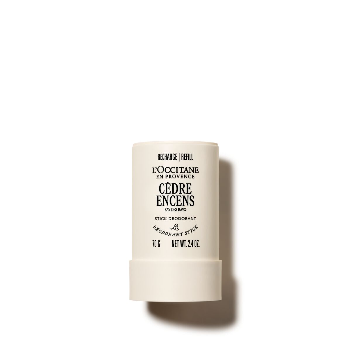 Recarga de Desodorizante em Stick Cèdre Encens 70g - L'Occitane en Provence