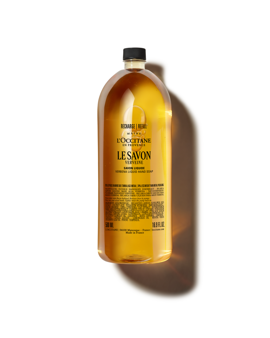 Recarga de Sabonete L&iacute;quido para M&atilde;os e Corpo Verbena 500 ml | L&rsquo;Occitane en Provence