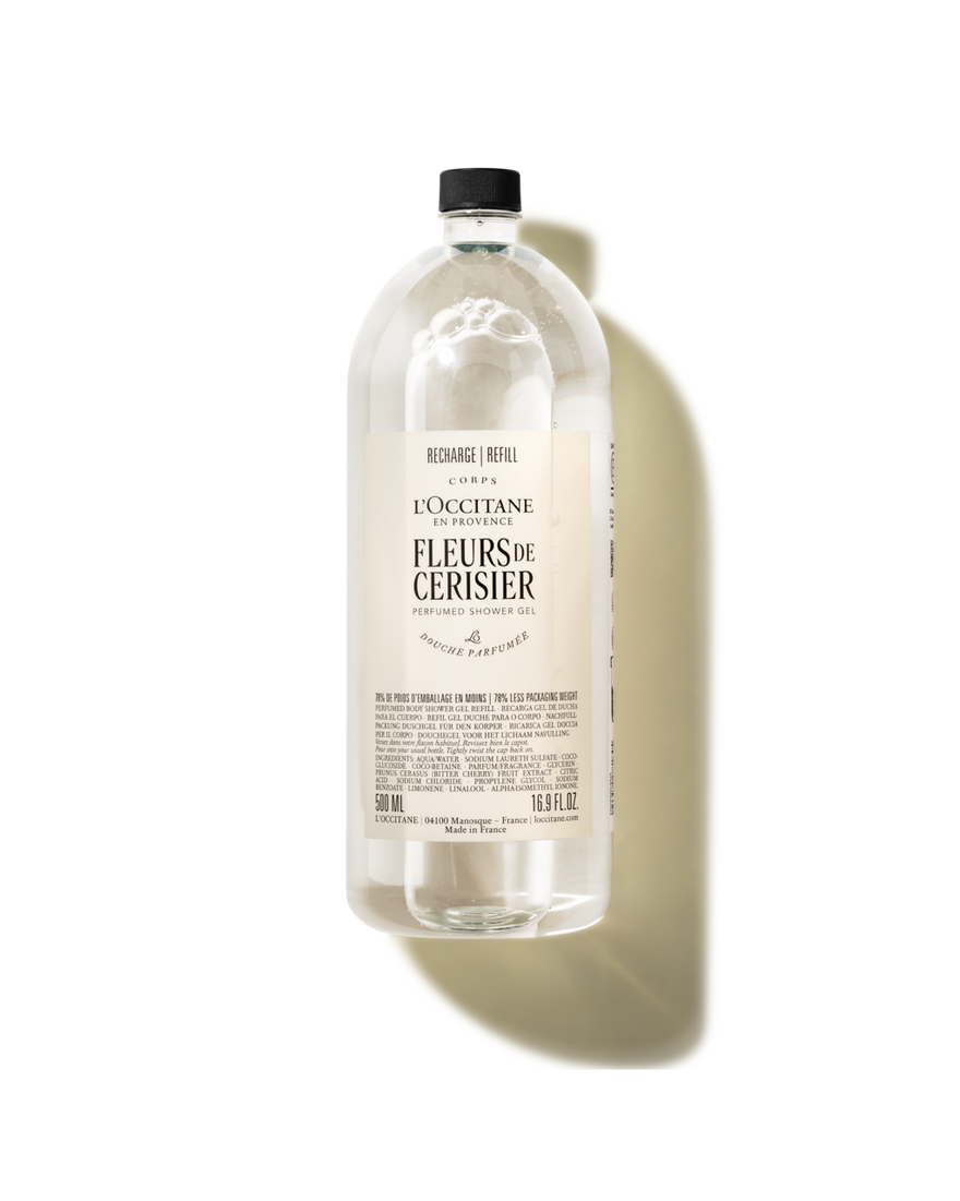 Recarga Gel de Duche Fleurs de Cerisier 500 ml | L&rsquo;Occitane en Provence