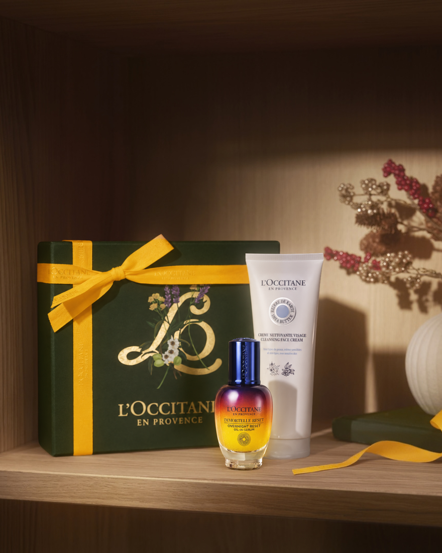Ver a imagem 2/2 do produto Coffret Presente Rosto Reset e Karit&eacute;, , RECT