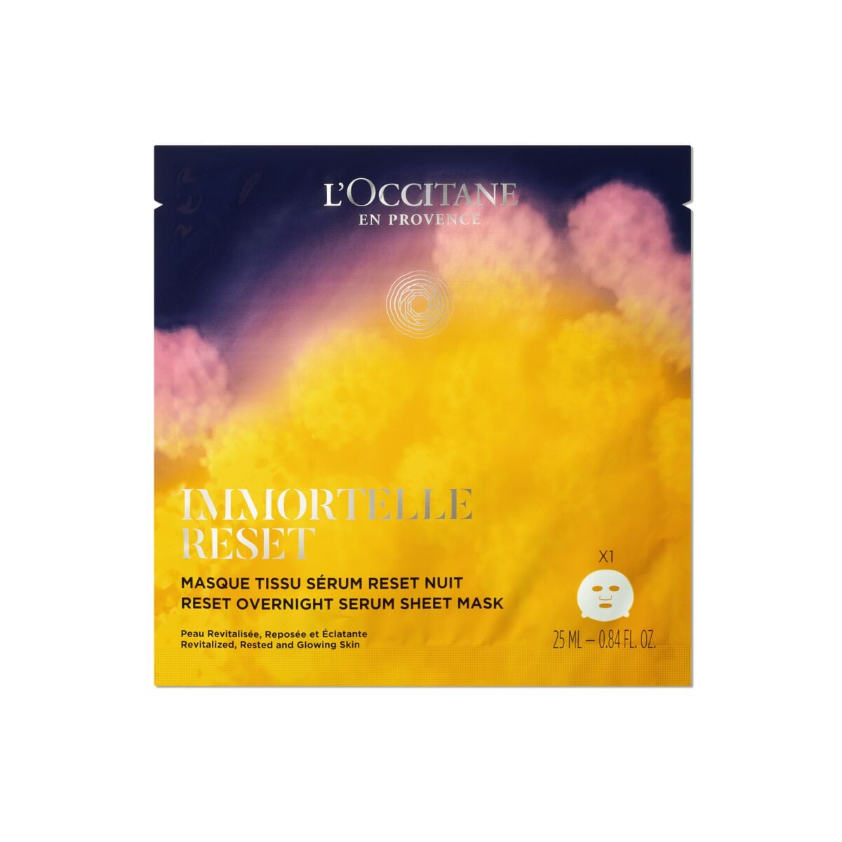 Máscara em Tecido Immortelle Reset 25ml - L'Occitane en Provence