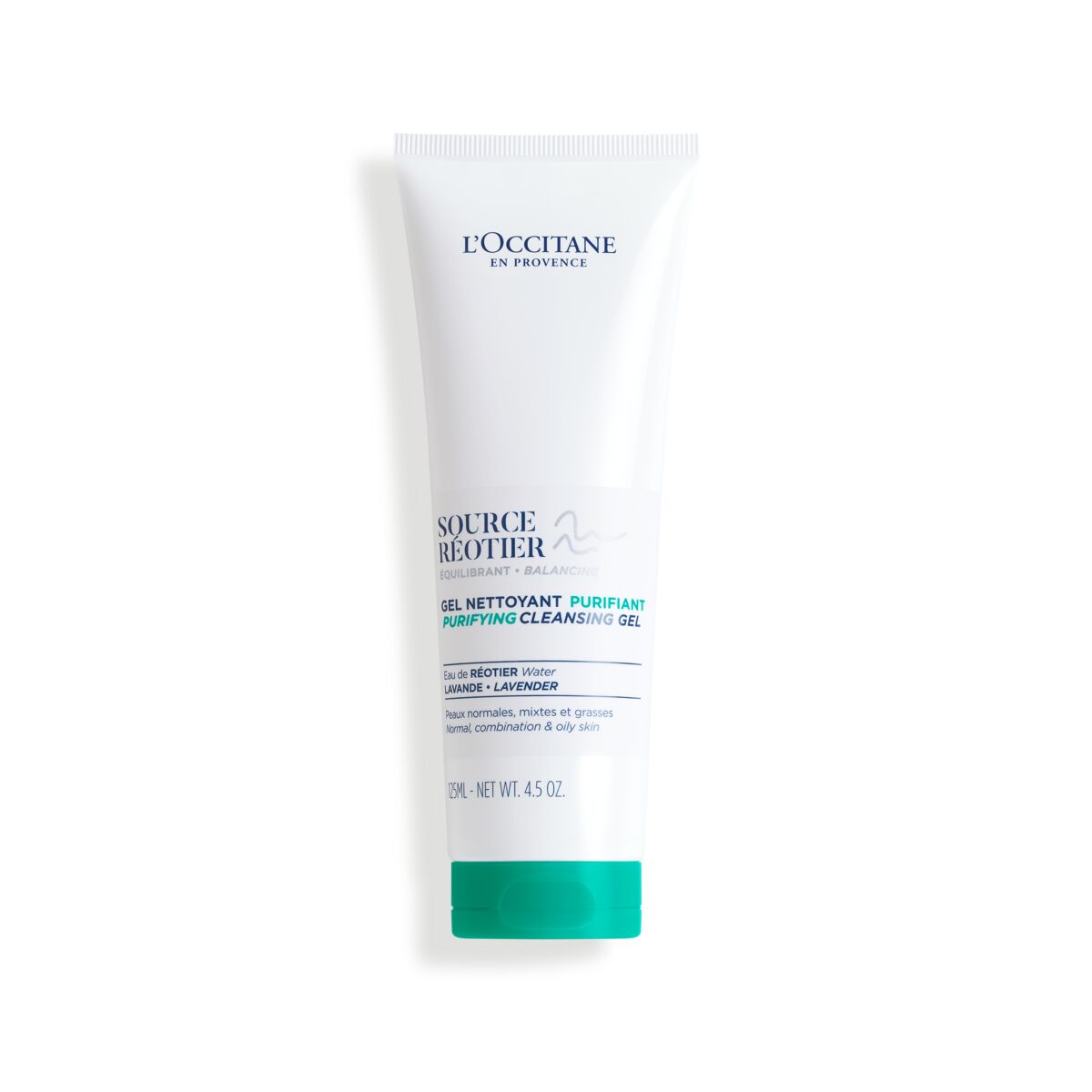 Gel de Limpeza Purificante Réotier 125ml - L'Occitane en Provence
