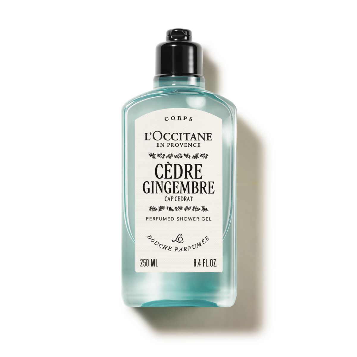 Gel de Duche Cèdre Gingembre (Cap Cédrat) 250ml - L'Occitane en Provence