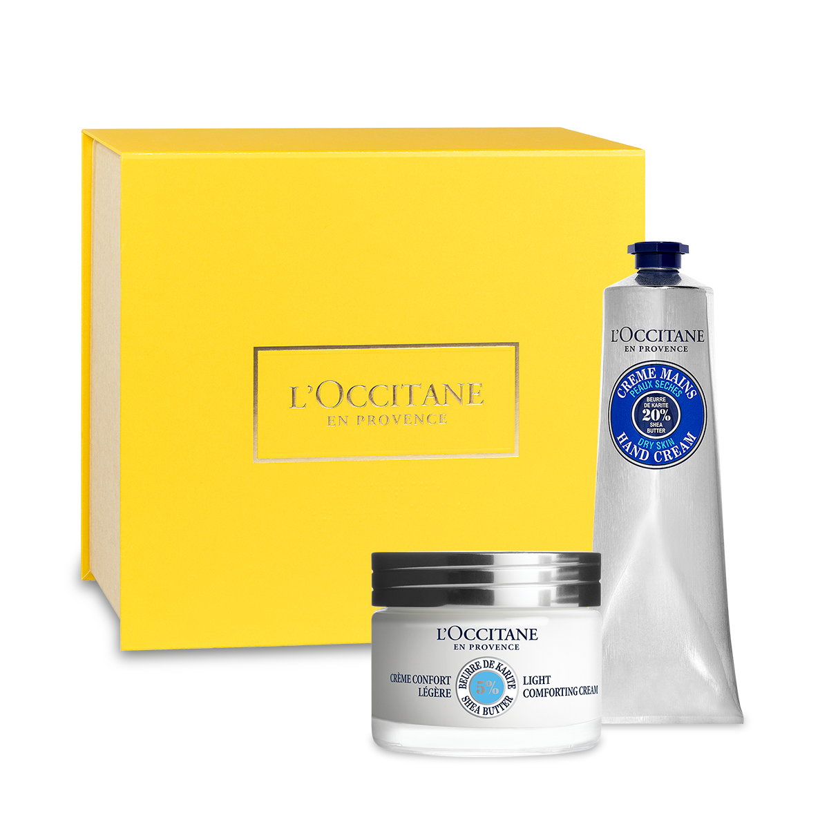 Ver a imagem 1/5 do produto Coffret Presente de Rosto e Mãos Karité - Ligeiro, , large