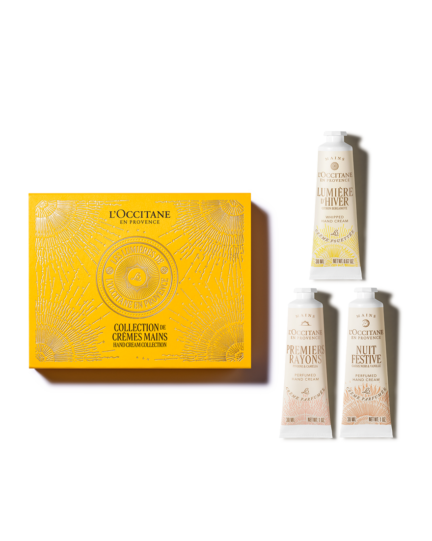 Trio Cremes de M&atilde;os Edi&ccedil;&atilde;o Limitada | L&rsquo;Occitane en Provence