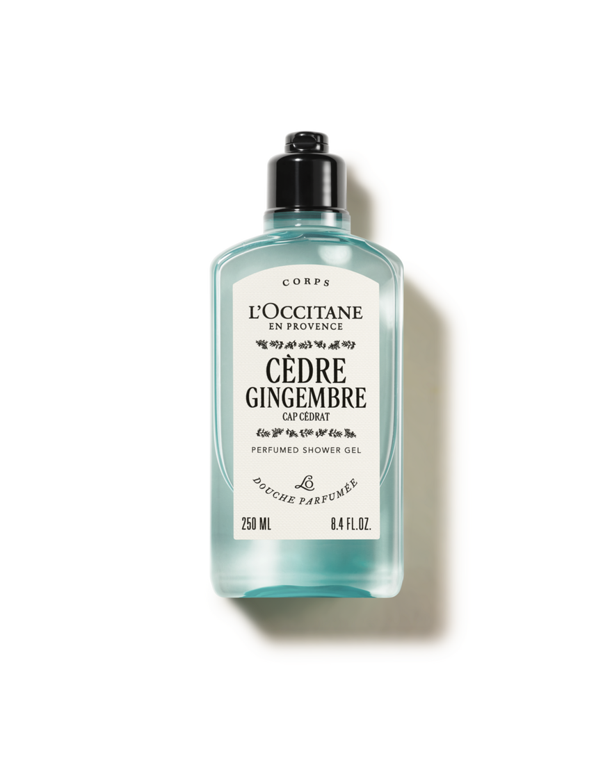 Gel de Duche C&egrave;dre Gingembre (Cap C&eacute;drat) 250 ml | L&rsquo;Occitane en Provence