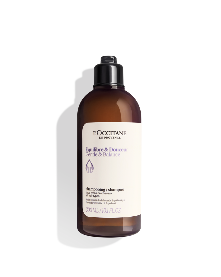 Champ&ocirc; Equil&iacute;brio & Suavidade Aromacologia 300 ml | L&rsquo;Occitane en Provence