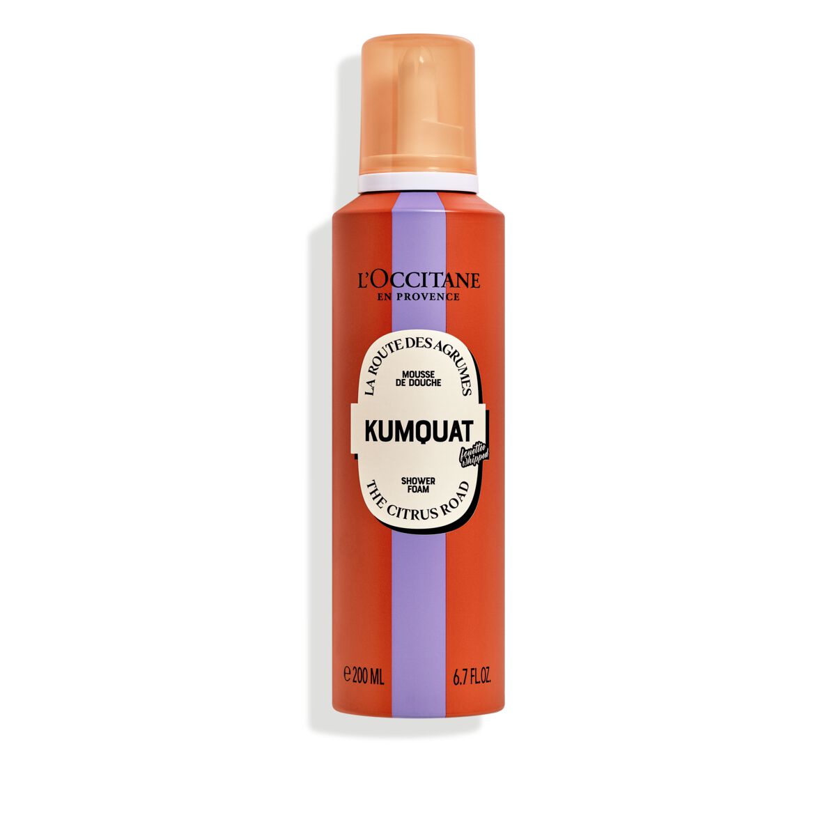 Espuma de Duche Karité Laranja Kumquat 200ml - L'Occitane en Provence