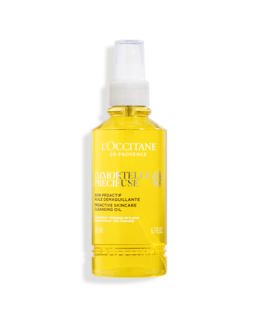&Oacute;leo Desmaquilhante Immortelle Precioso 200ml | L&rsquo;Occitane en Provence