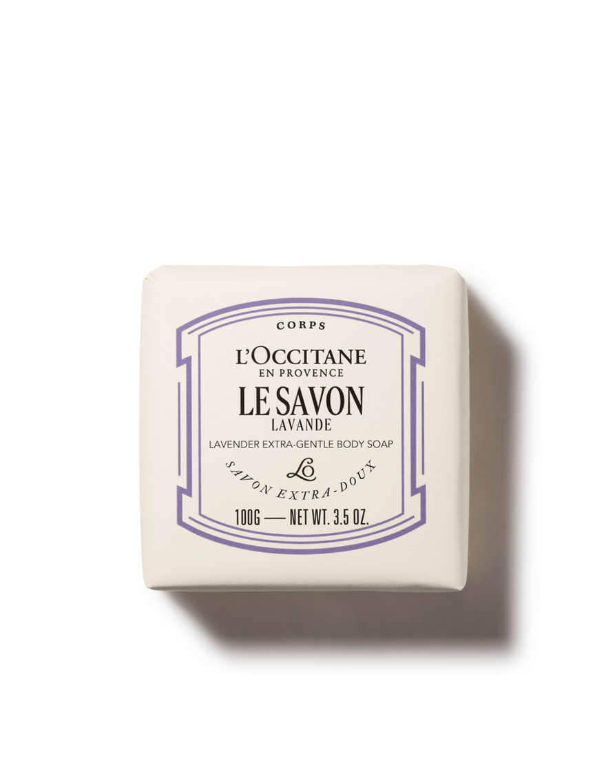 Sabonete Extra Suave Karit&eacute; Lavanda 100 g | L&rsquo;Occitane en Provence
