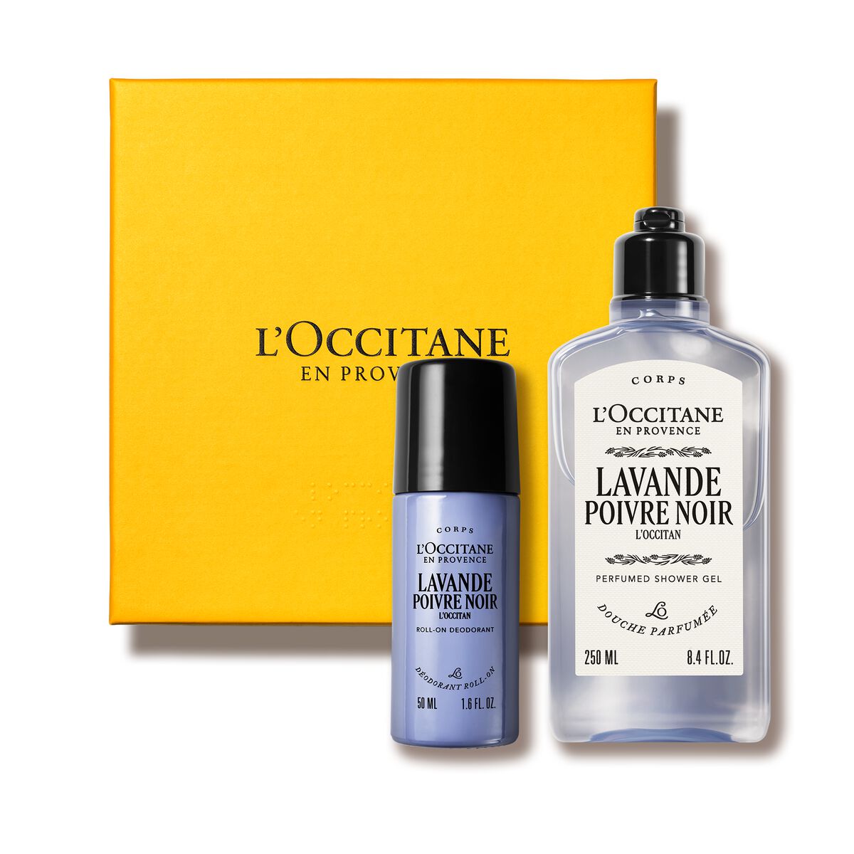 Duo Gel de Duche e Desodorizante Lavande Poivre Noir - L'Occitane en Provence