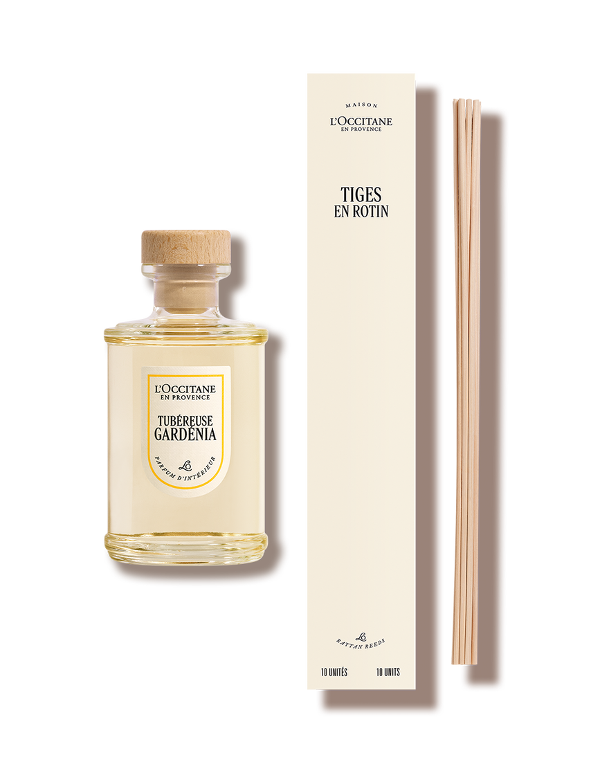 Difusor de perfume para casa Tub&eacute;reuse Gard&eacute;nia | L&rsquo;Occitane en Provence