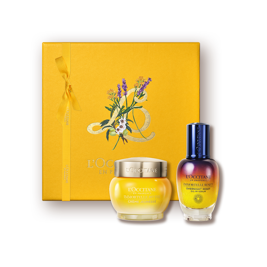 Ver a imagem 1/2 do produto Coffret Presente de Rosto Immortelle Divino e Reset, , RECT