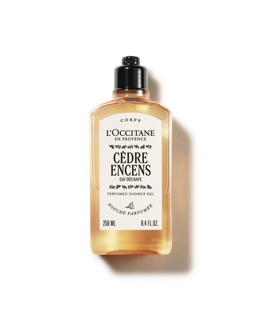 Gel de Duche C&egrave;dre Encens (Eau des Baux) 250 ml | L&rsquo;Occitane en Provence