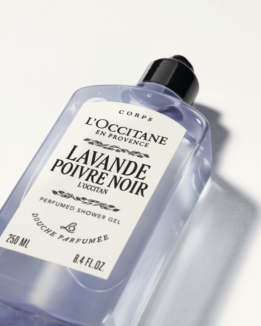 Ver a imagem 2/4 do produto Gel de duche Lavande Poivre Noir (L'Occitan), , RECT