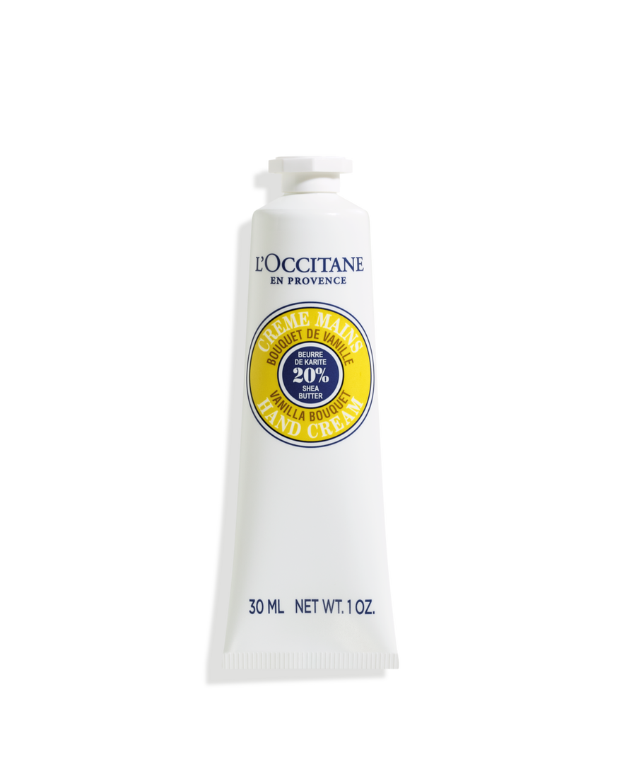 Creme de M&atilde;os Baunilha e Manteiga de Karit&eacute; 30 ml | L&rsquo;Occitane en Provence