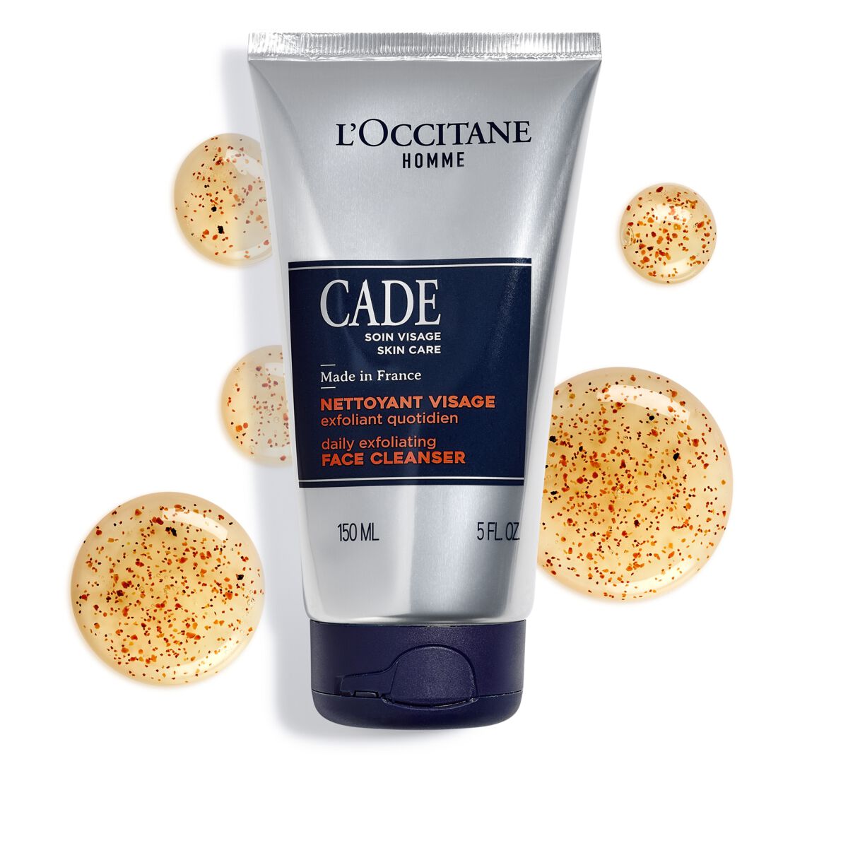 Gel de Limpeza Esfoliante Cade 150ml - L'Occitane en Provence