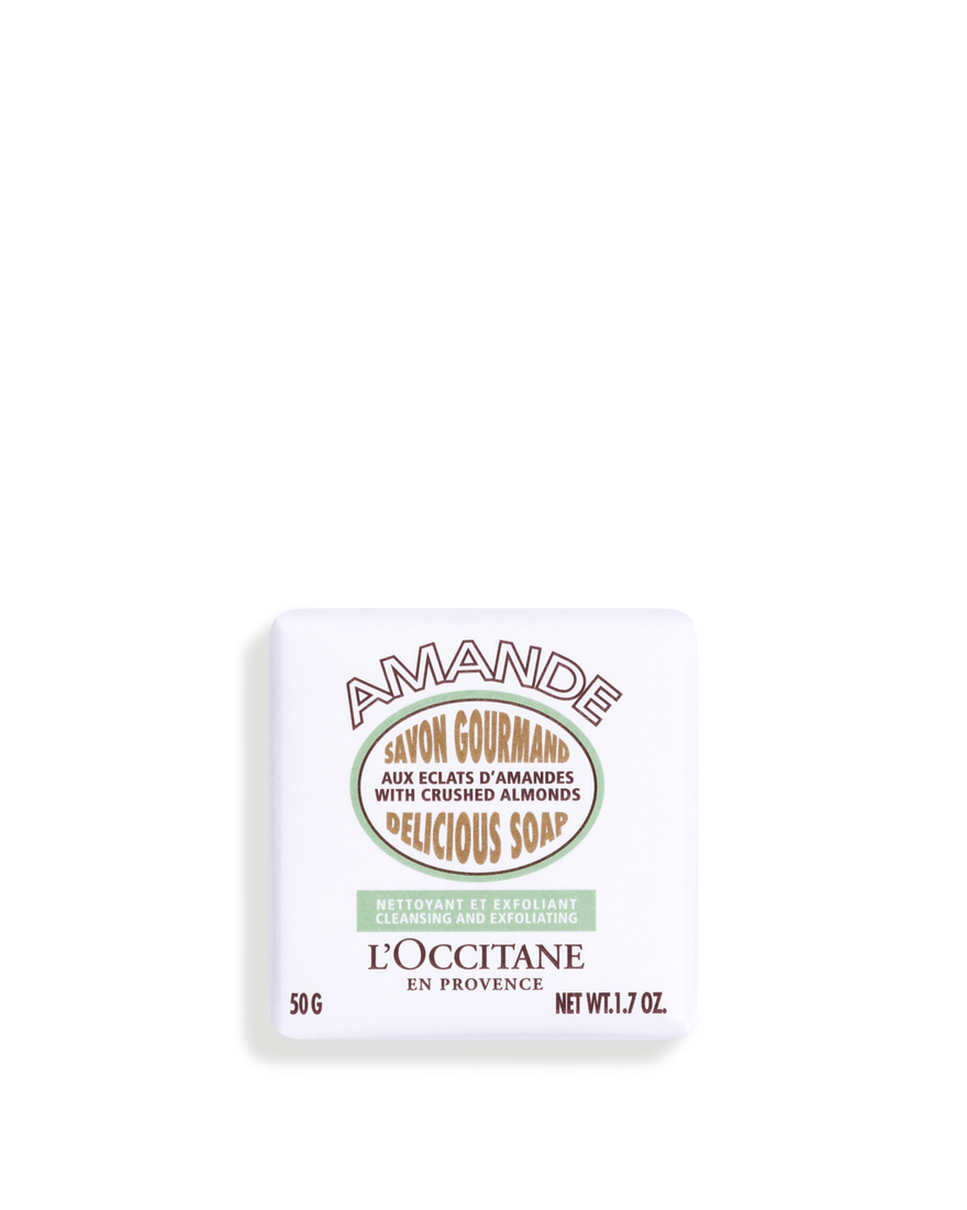 Sabonete Esfoliante Delicioso Am&ecirc;ndoa 50 g | L&rsquo;Occitane en Provence
