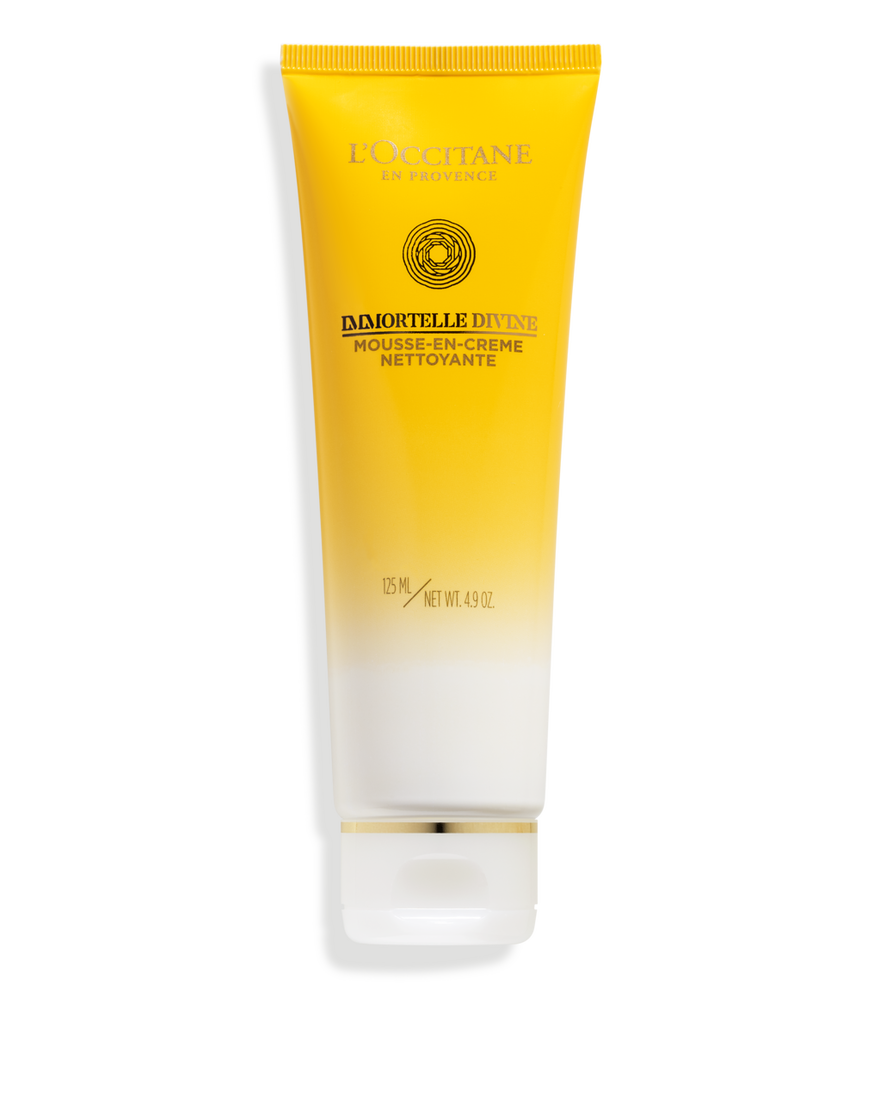 Espuma-em-Creme de Limpeza Immortelle Divino 125 ml | L&rsquo;Occitane en Provence