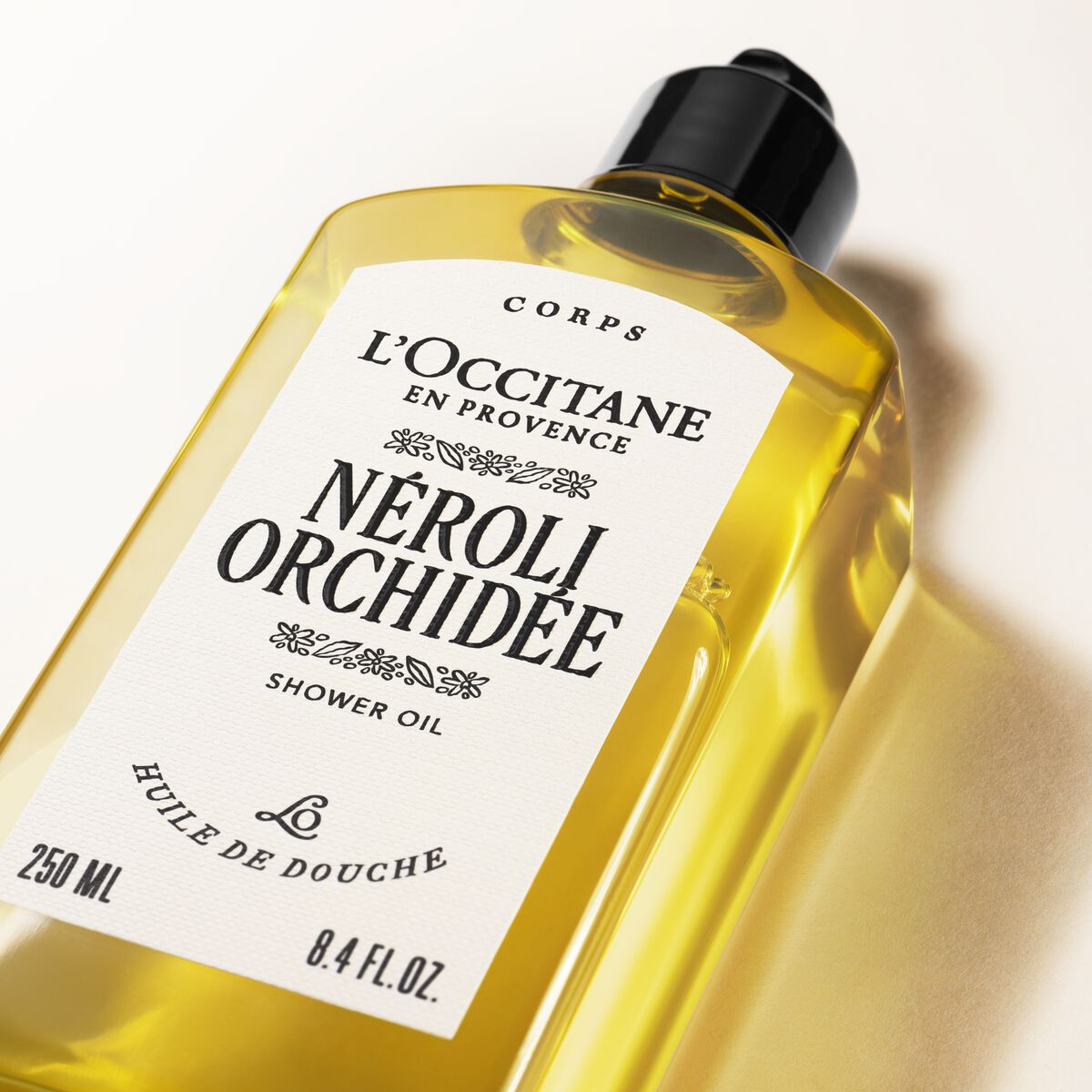 Óleo de Duche Néroli Orchidée 250ml - L'Occitane en Provence