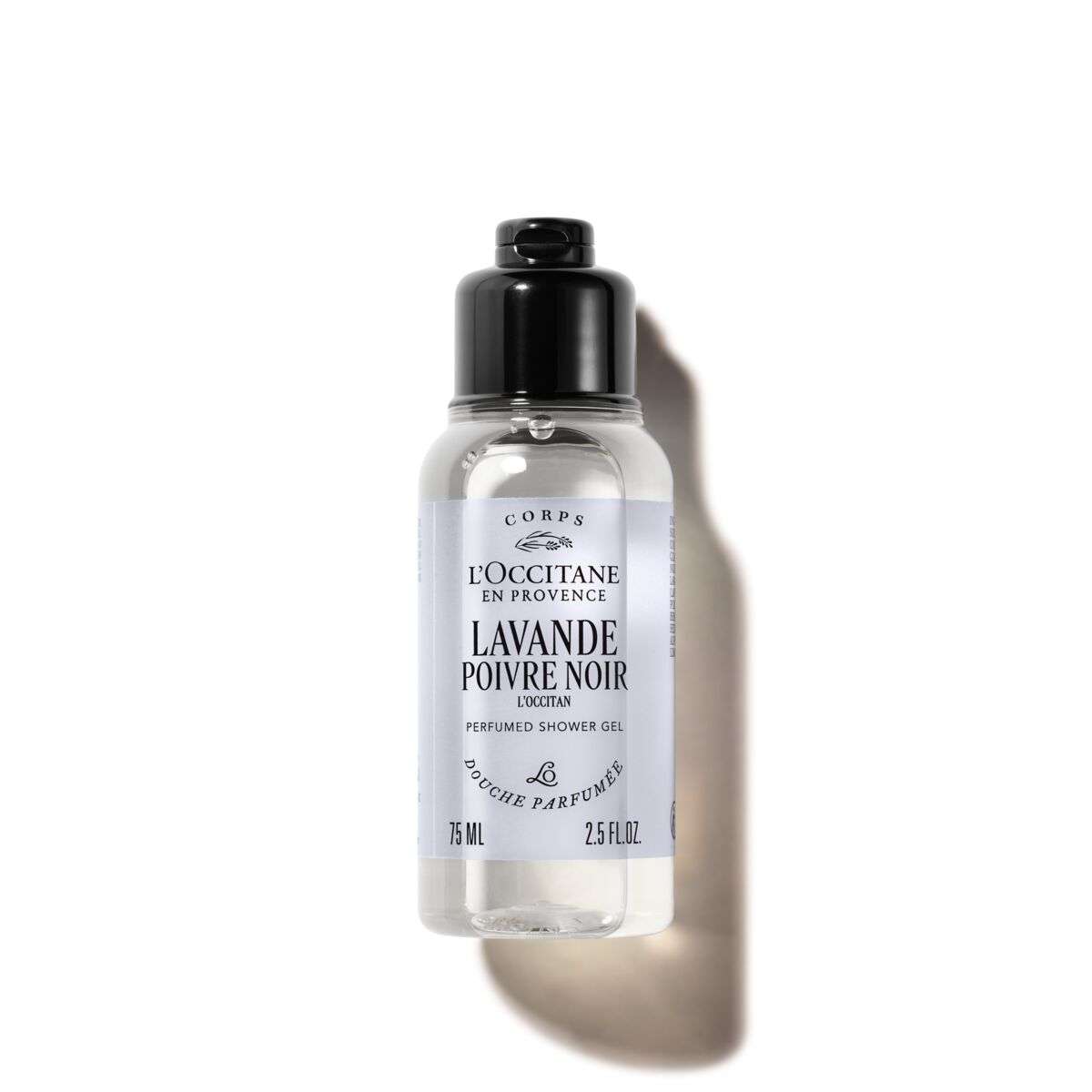 Gel de Duche Lavande Poivre Noir 75ml - L'Occitane en Provence