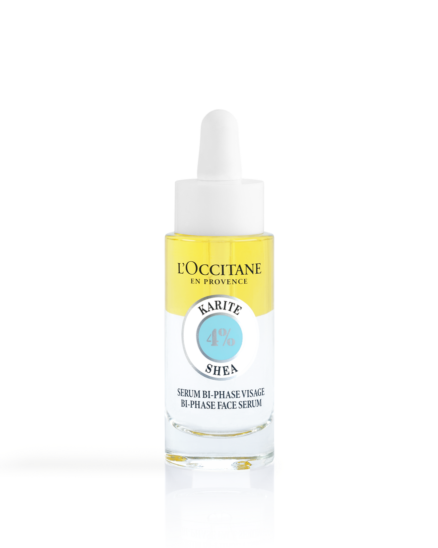S&eacute;rum de Rosto Bif&aacute;sico Karit&eacute; 30 ml | L&rsquo;Occitane en Provence