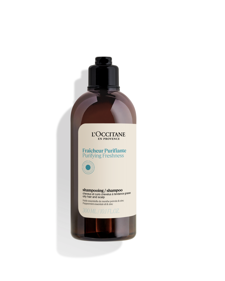 Champ&ocirc; Pura Frescura Aromacologia 300 ml | L&rsquo;Occitane en Provence