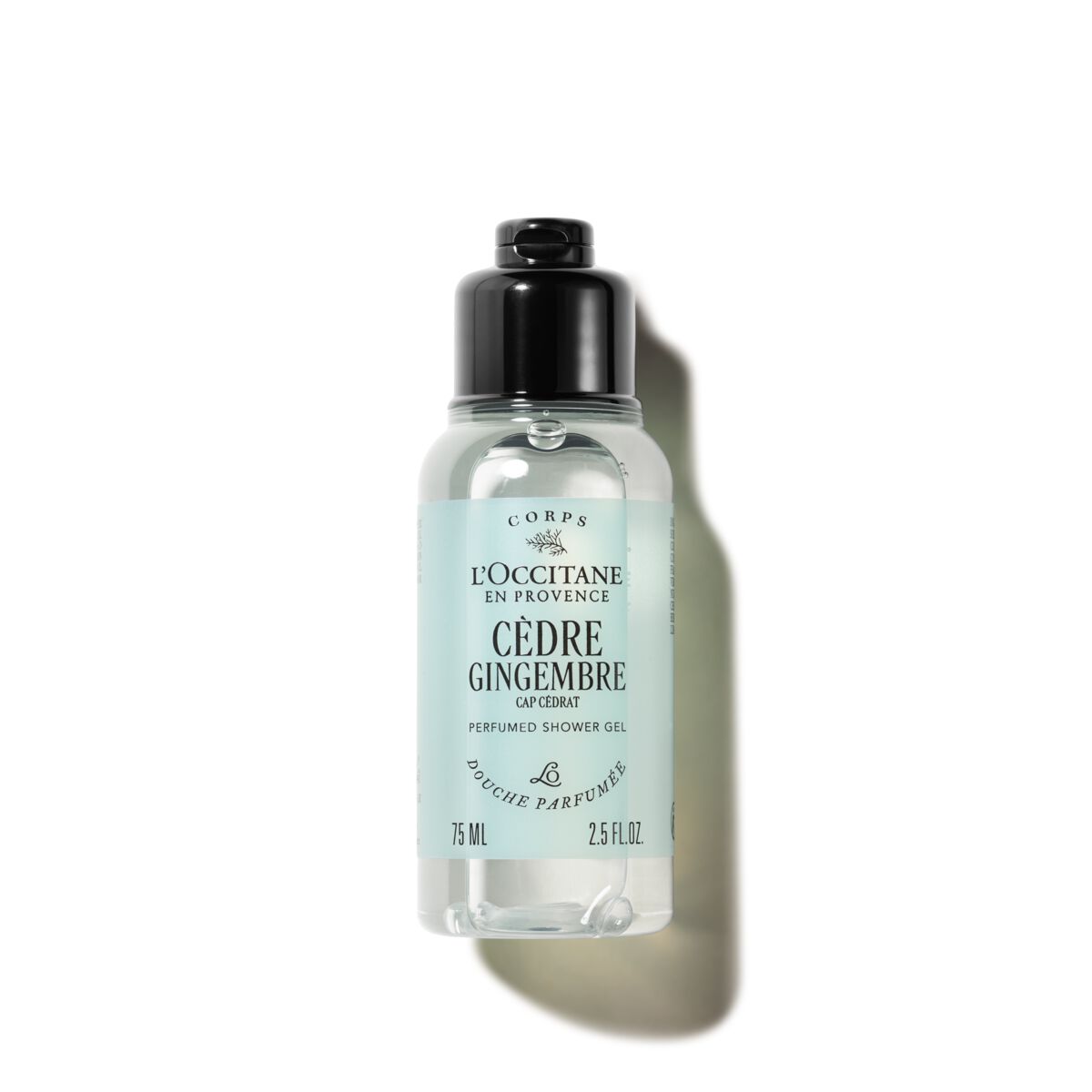 Gel de Duche Cèdre Gingembre 75ml - L'Occitane en Provence