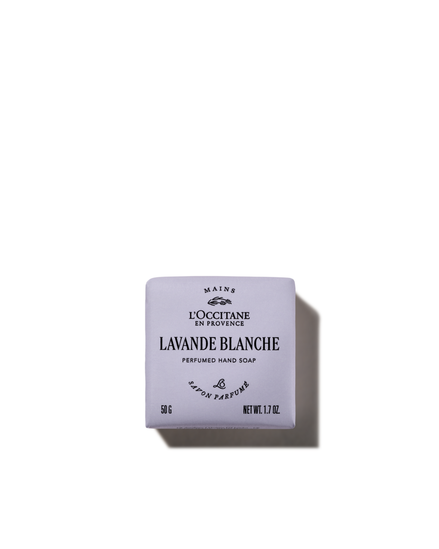 Sabonete Lavande Blanche 50 g | L&rsquo;Occitane en Provence