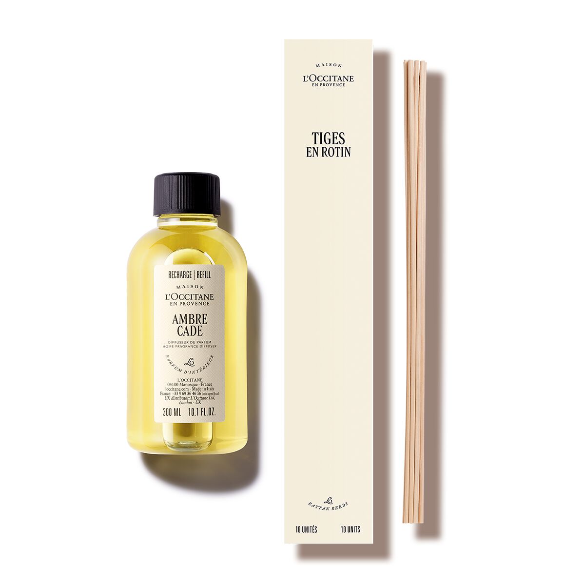 Recarga para Difusor de Perfumes de Casa Ambre Cade - L'Occitane en Provence