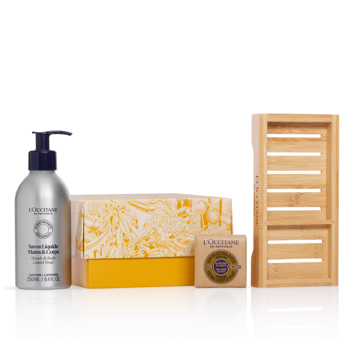 Ver a imagem 1/4 do produto Conjunto de Sabonetes da Provença e Saboneteira, , large