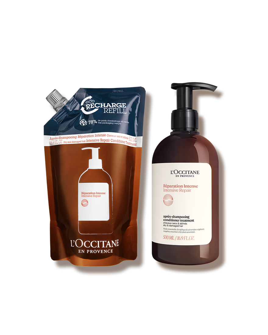 Ver a imagem 1/1 do produto Duo Amaciador Repara&ccedil;&atilde;o Intensa 500ml e Recarga 500ml, , RECT
