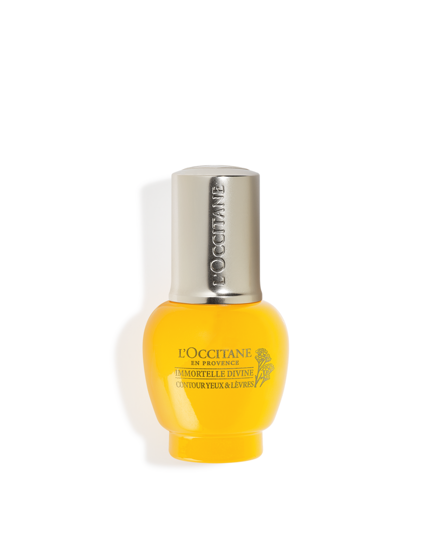 Contorno de Olhos e L&aacute;bios Immortelle Divino 15 ml | L&rsquo;Occitane en Provence