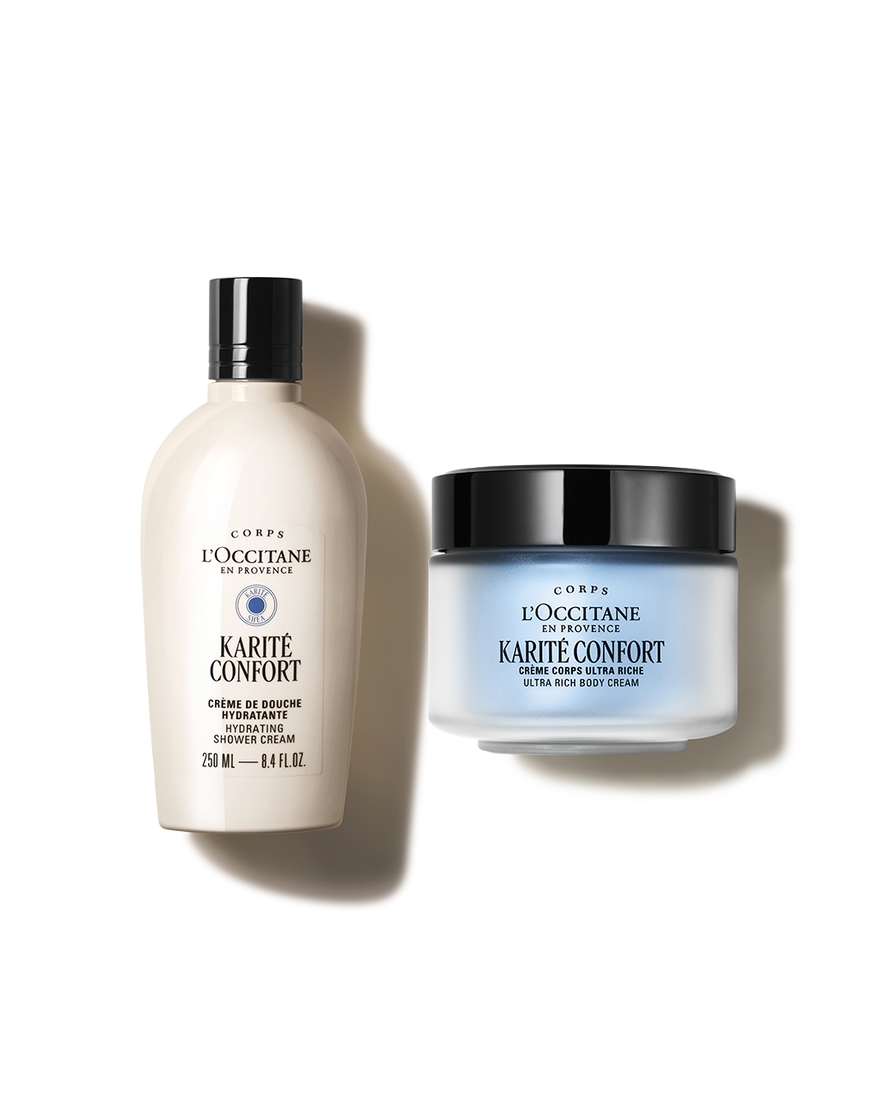 Ver a imagem 1/2 do produto Rotina Creme de Duche e Creme de Corpo Karit&eacute;, , RECT