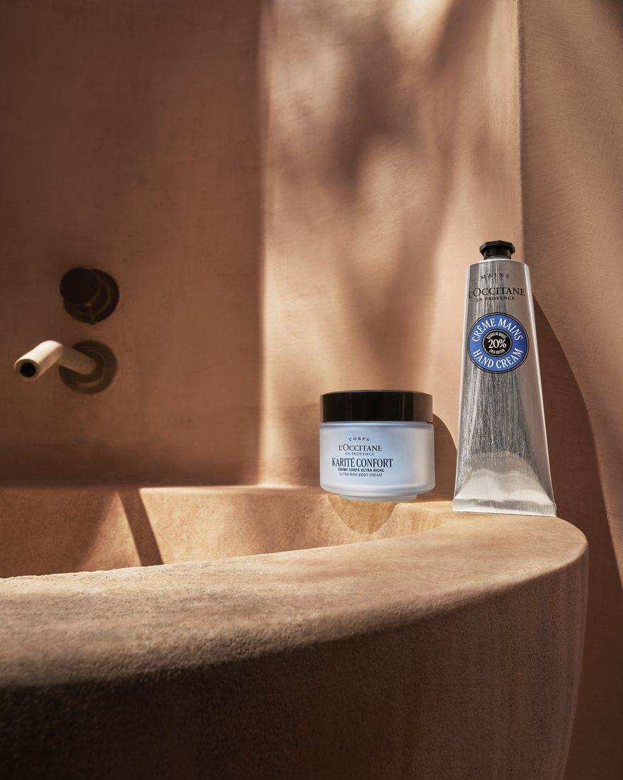Ver a imagem 2/2 do produto Rotina Creme de M&atilde;os e Creme de Corpo Karit&eacute;, , RECT