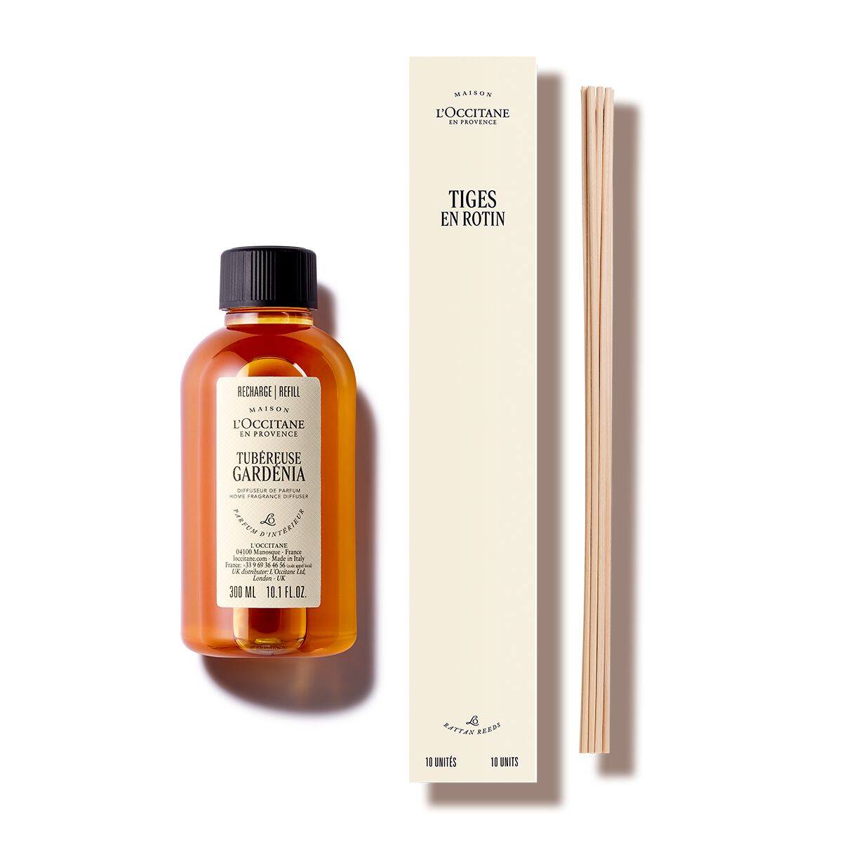 Recarga para Difusor de Perfumes de Casa Tubéreuse Gardénia - L'Occitane en Provence