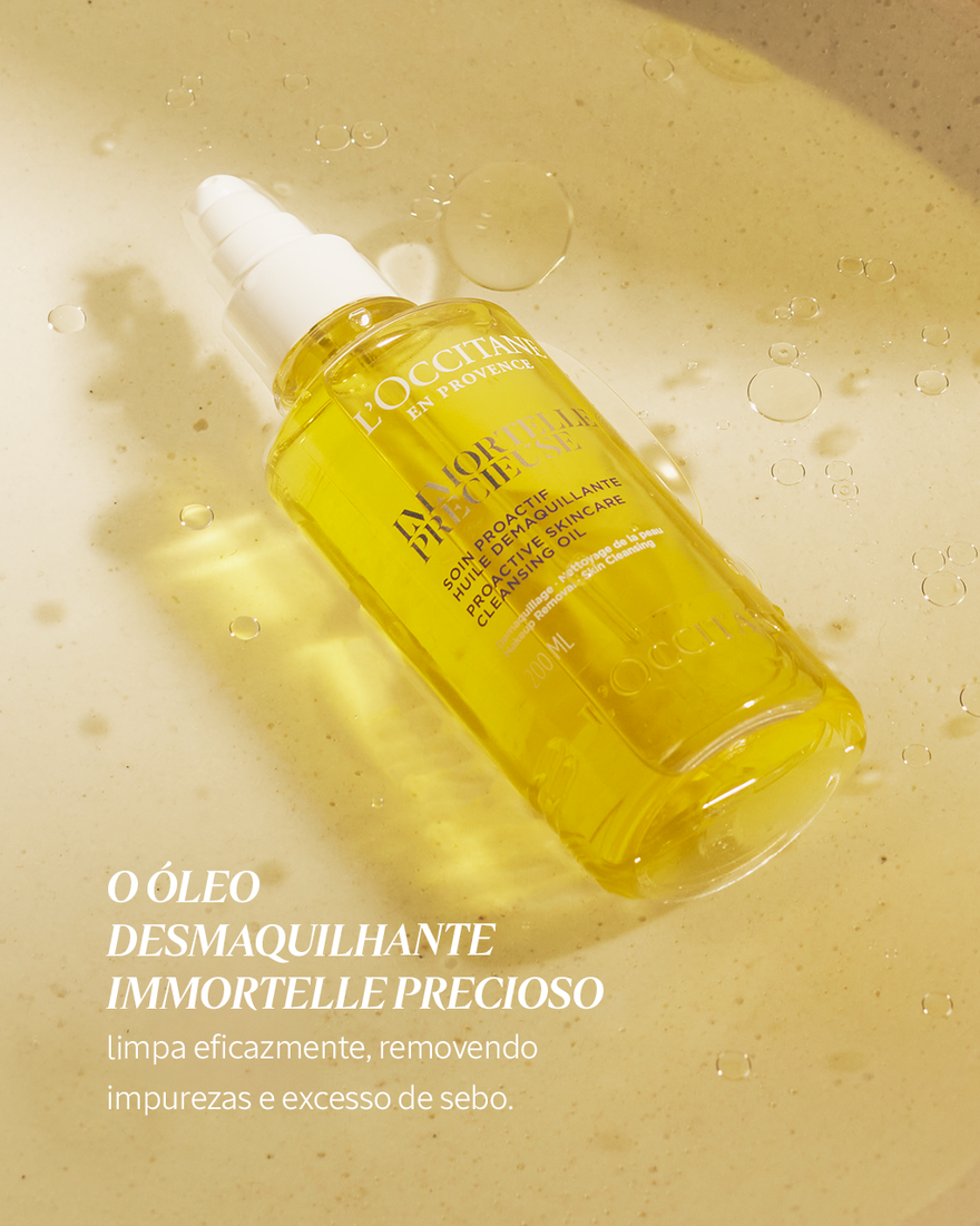 Ver a imagem 7/7 do produto &Oacute;leo Desmaquilhante Immortelle Precioso 200ml, , RECT