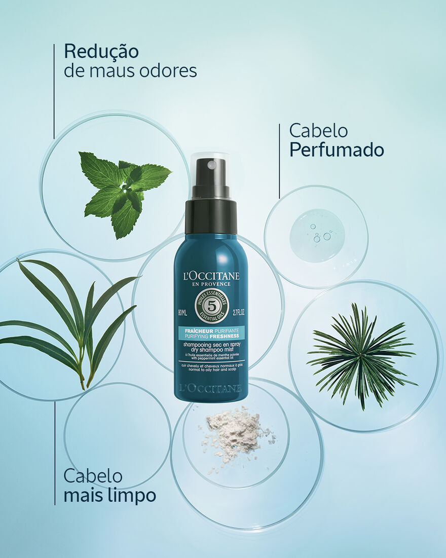 Ver a imagem 5/6 do produto Champ&ocirc; em Seco Pura Frescura Aromacologia, , RECT