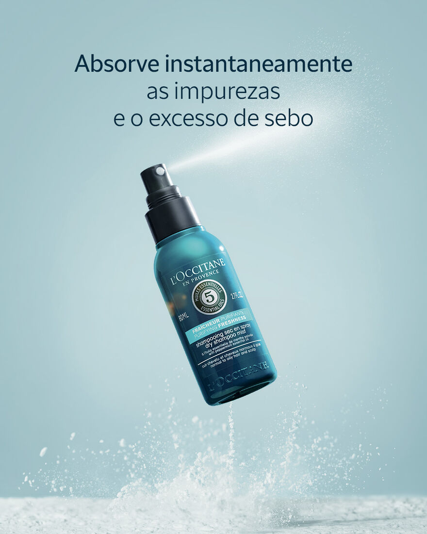 Ver a imagem 2/6 do produto Champ&ocirc; em Seco Pura Frescura Aromacologia, , RECT